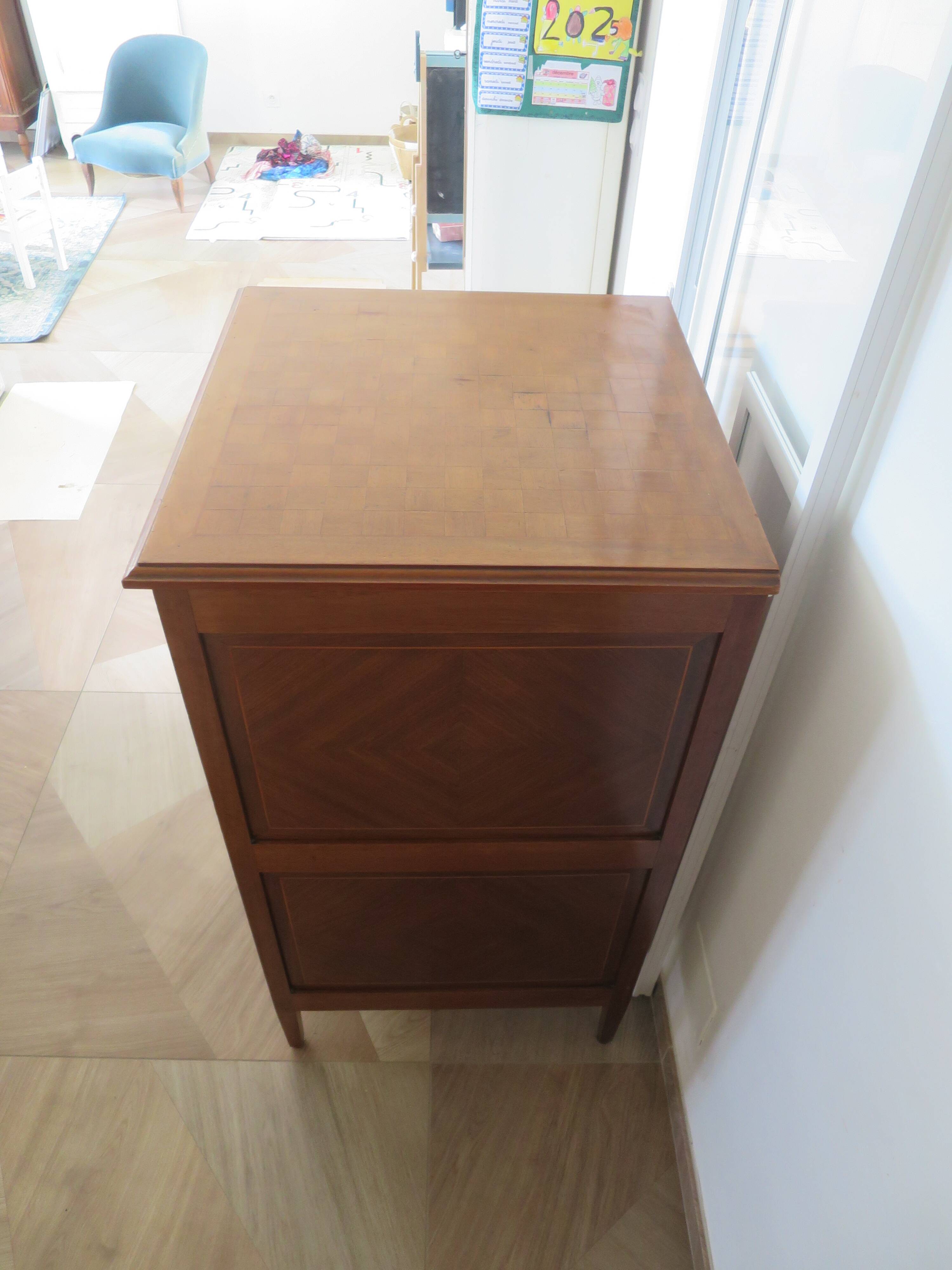 Buffet, bonnetière style Directoire