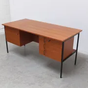 Minimalist freestanding desk by Günter Renkel for REGO, 1960s