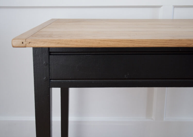 Farmhouse table in chestnut