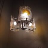 Murano glass pendant chandelier zuccheri mazzega ceiling light wine light fixture