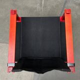 Mid-Century German Farmer Series chairs and table by Gerd Lange for Bofinger, 1960s, set of 5.