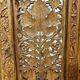 Indian wooden screen