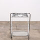 Vintage trolley nice chrome or bar cart, 1960 France.