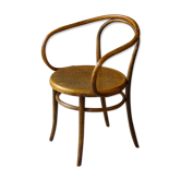 Fauteuil Le Corbusier par Fischel 1915 assise bois  Etoile