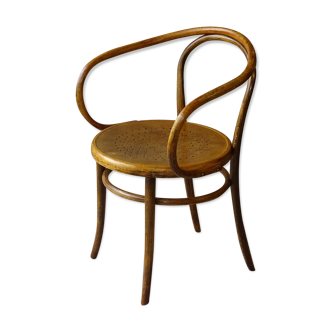 Armchair Le Corbusier by Fischel 1915 seat wood Etoile