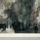 "Enigma" oil on board framed by Meryl watts