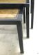 70s metal and glass tables