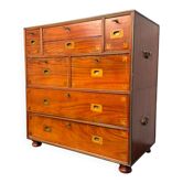Coffre de navire avec bureau, Angleterre, années 1940