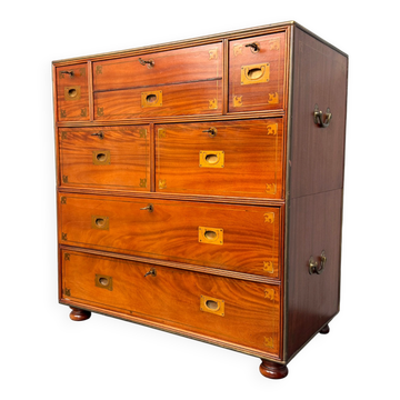 Ship’s chest with writing desk, England, 1940