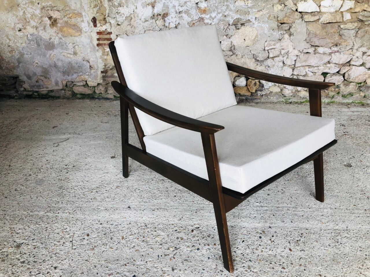 Scandinavian armchair by JM Yugoslavia, Circa 60