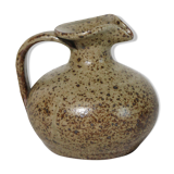 Petit vase en grès pyrité vintage
