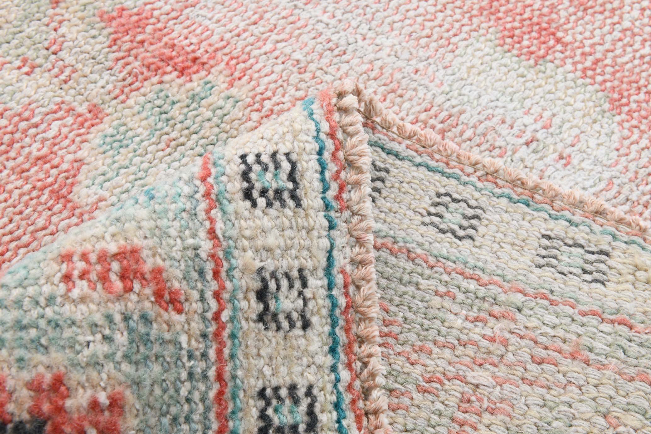 6x8 57s antique vintage rug, 190x264cm