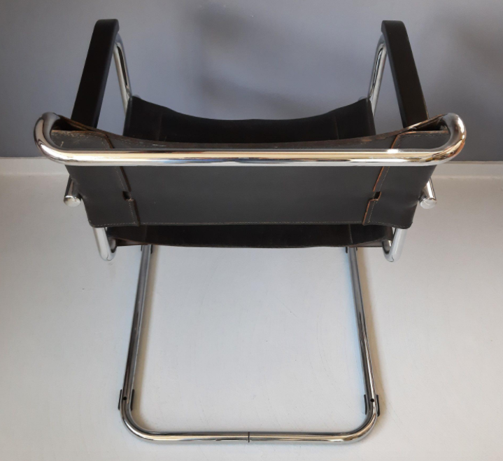 S34 armchair by Mart Stam for Thonet 1980