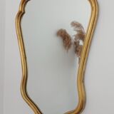 Miroir doré, 64x43 cm