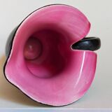 Bicolor pitcher of the Norman Potteries of Louviers 50s