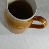 Moulded stoneware pitcher