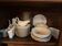 Antique table service in genuine Limoges porcelain – Complete –