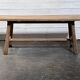 Faded oak table