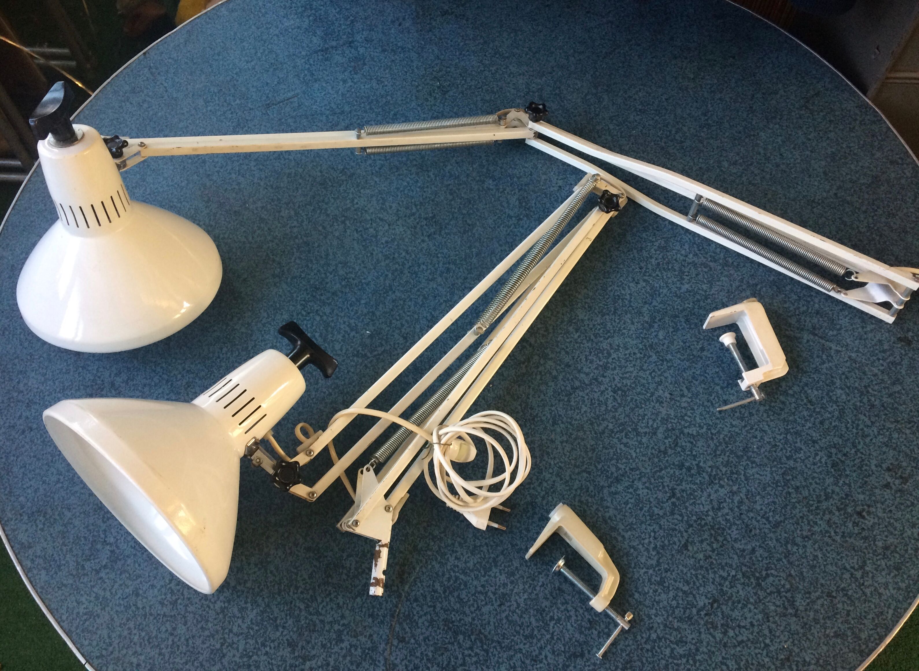 Lampe de bureau architecte atelier vintage 70s