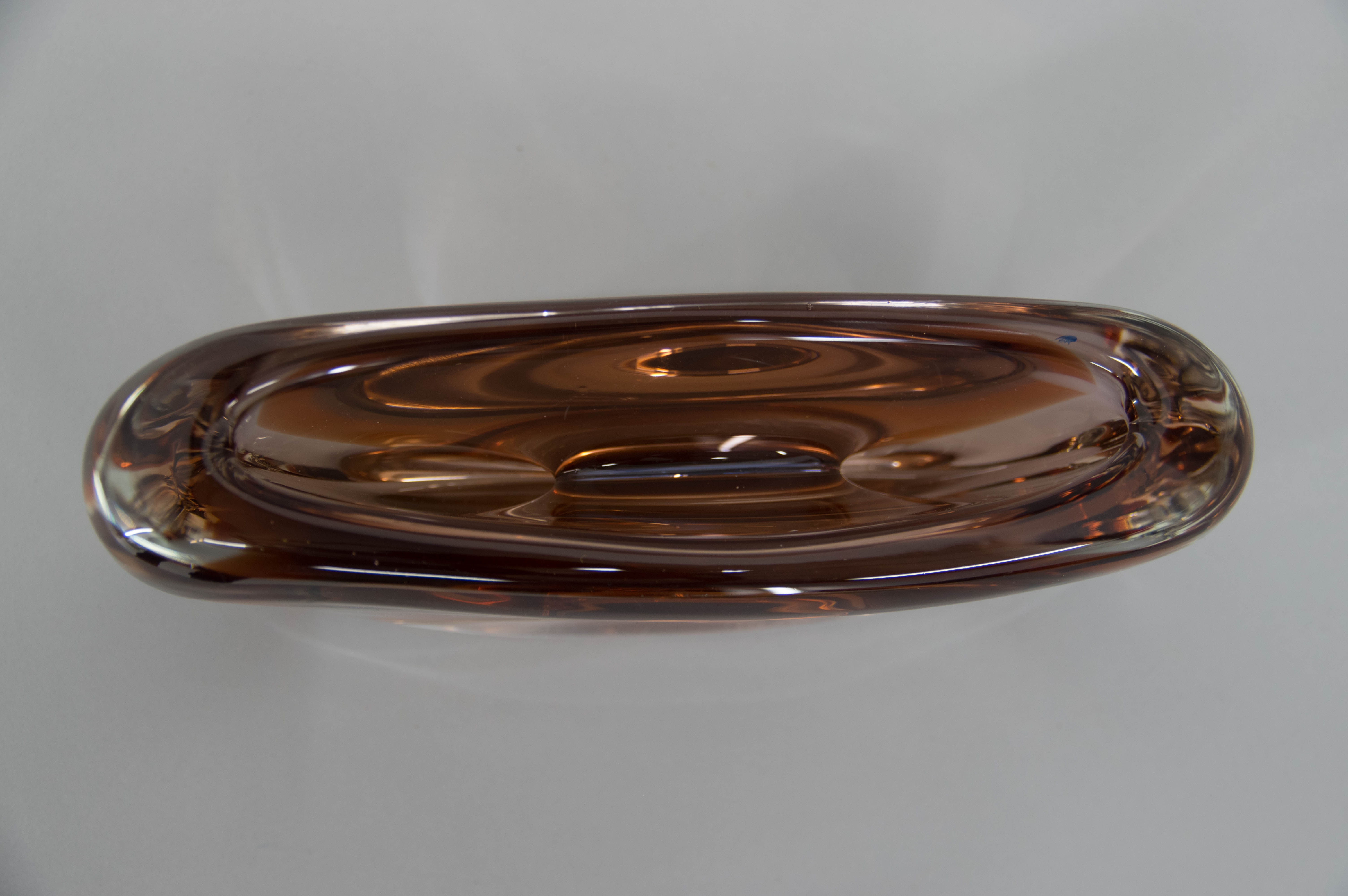 Art Glass Vase by Jaroslav Svoboda, circa 1980