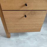 Modern oak veneer office