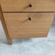 Bureau moderne habitat placage chêne