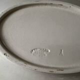 Beautiful Longchamp Terre de Fer dish with pink floral cornflower design