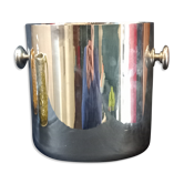 Silver metal champagne bucket