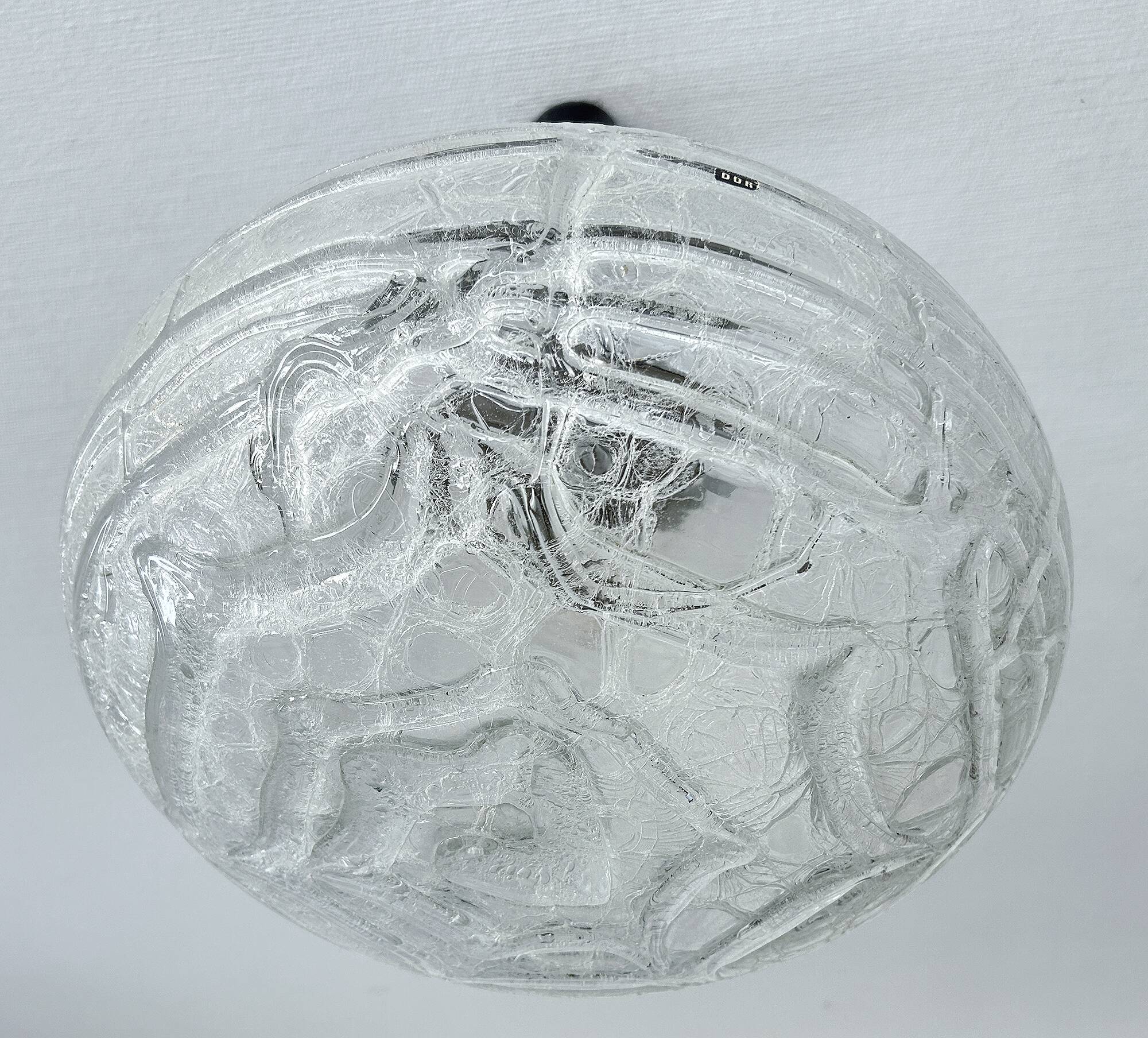 Vintage Murano Glass Pendant Light, 70s