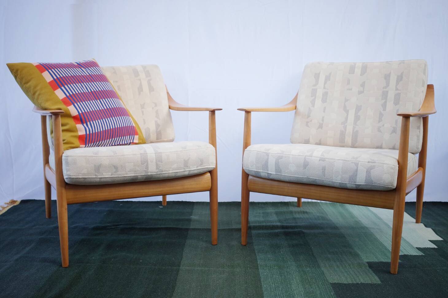 2 x Walter Knoll Antimott Sessel vintage