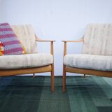 2 x Walter Knoll Antimott Sessel vintage
