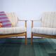 2 x Walter Knoll Antimott Sessel vintage