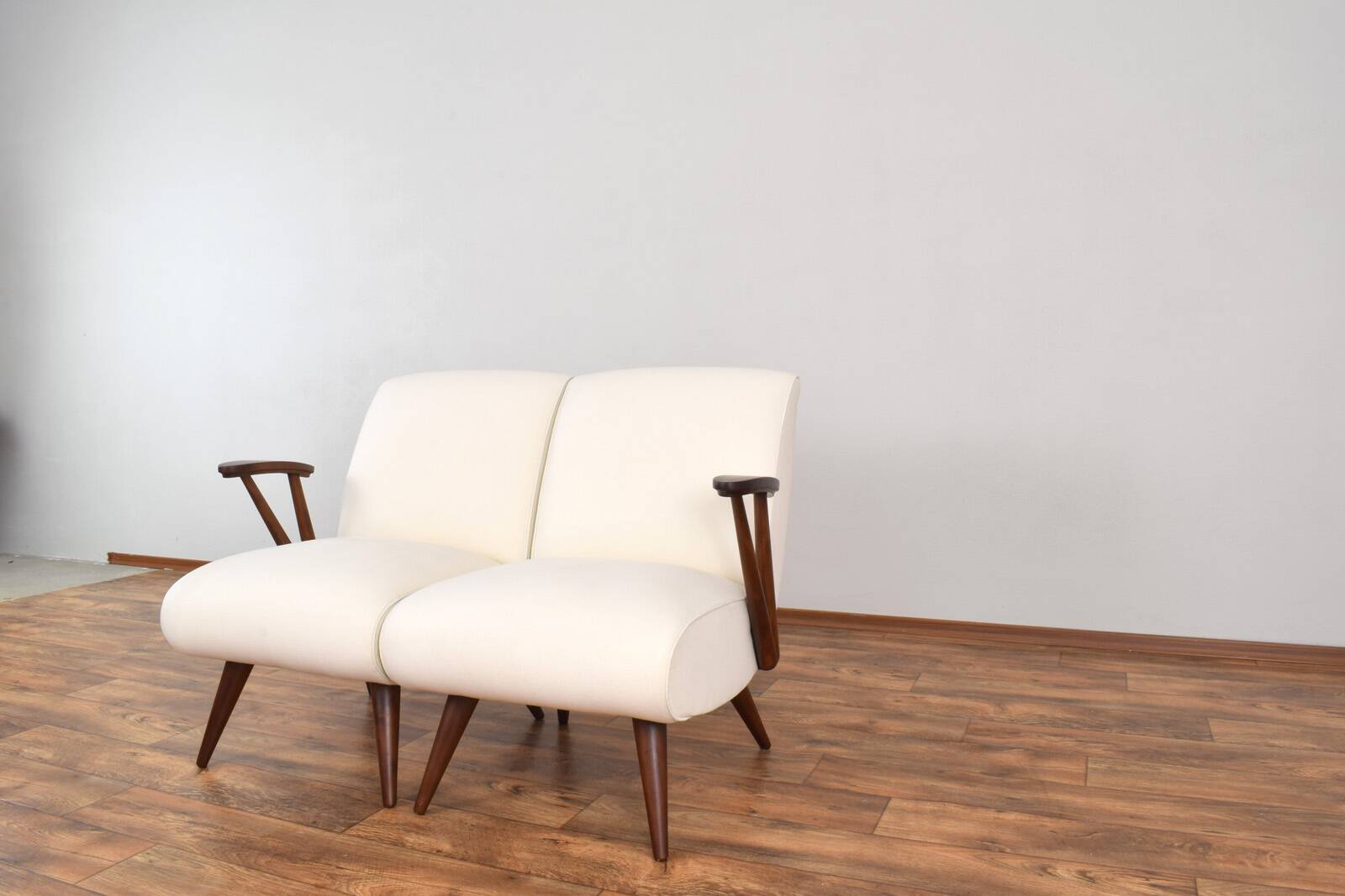 Mid-Century Modular Polish Armchairs, 1960s, Set of 2