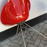 Eros chair with wire base by Philippe Starck, Kartell