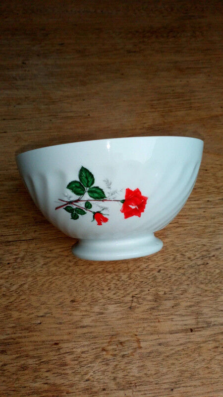 Vintage French porcelain bowl