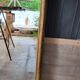 Restored antique gilded mirror – large format