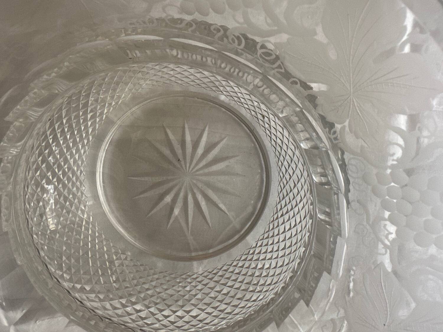 Vintage Centrepiece Edinburgh Crystal from the Period 1867