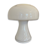 Lampe de table champignon en verre de Murano, 1980