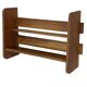Vintage wooden standing bookcase from the 1950s