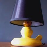 1950s ceramic lamp base in the shape of a hand candle holder