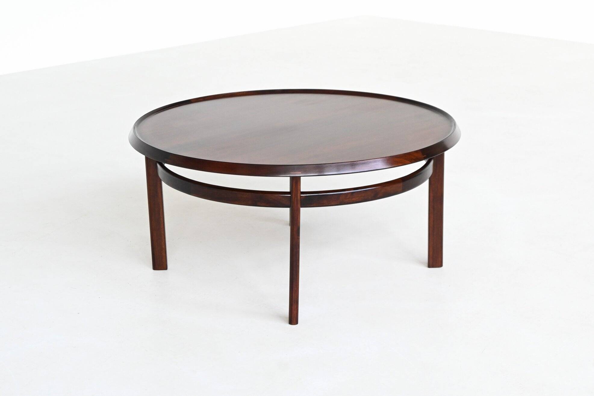 Table basse « Bellis » de Torbjörn Afdal en palissandre, Bruksbo, Norvège, 1960