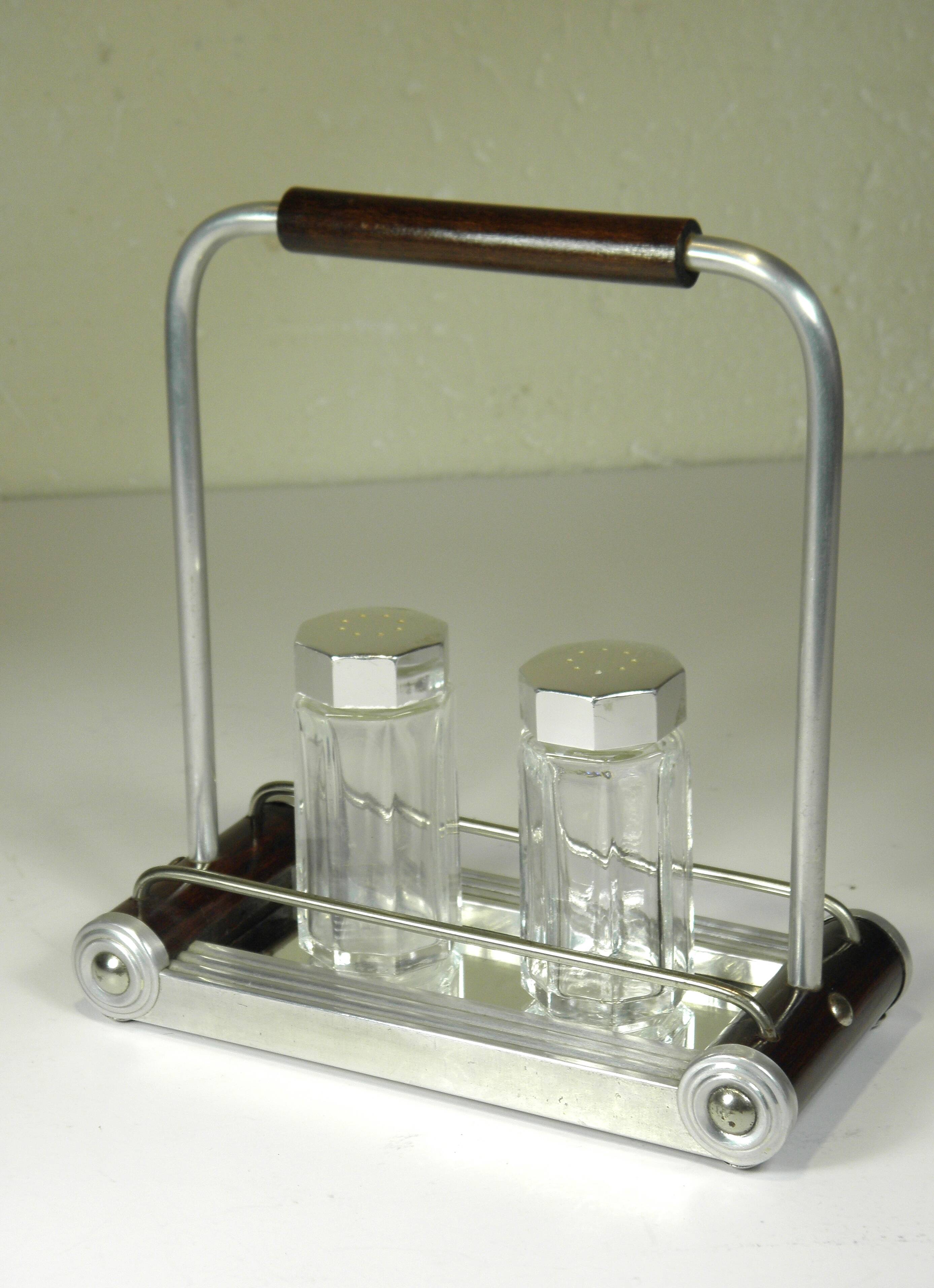 Art Deco condiment tray