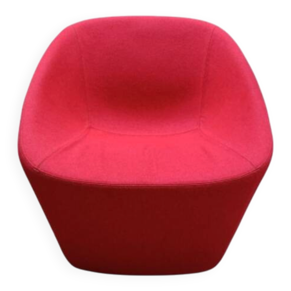 Fauteuil pedrali log 366 rouge