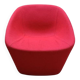 Pedrali log 366 red armchair