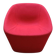 Pedrali log 366 red armchair