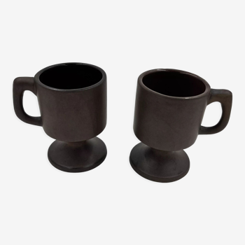 Set of 2 cups by Théo Potmeer for Cor Unum