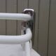 Art Deco wall-mounted towel rack