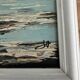Oil on wood, signed