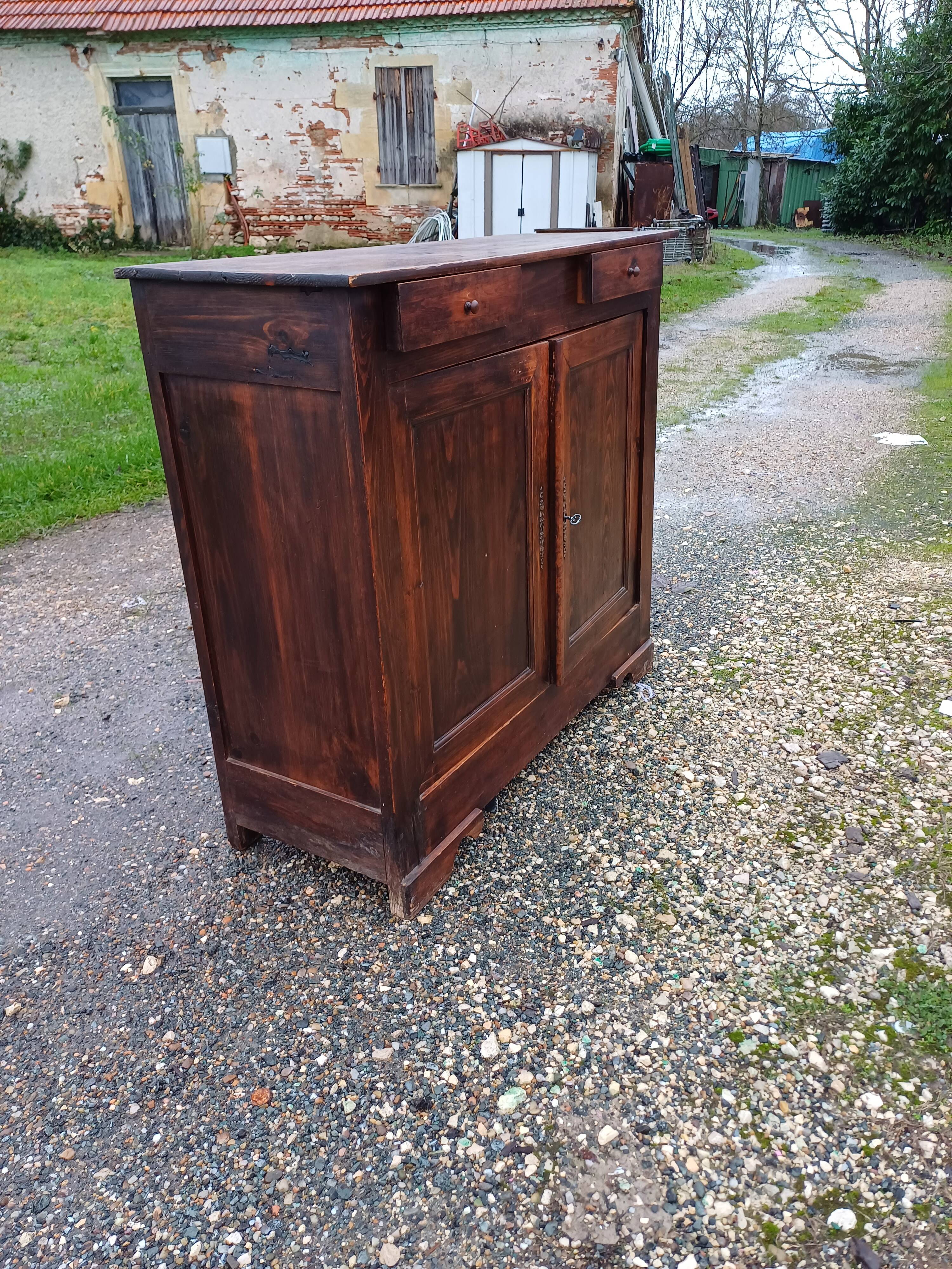 Parisian pine buffet