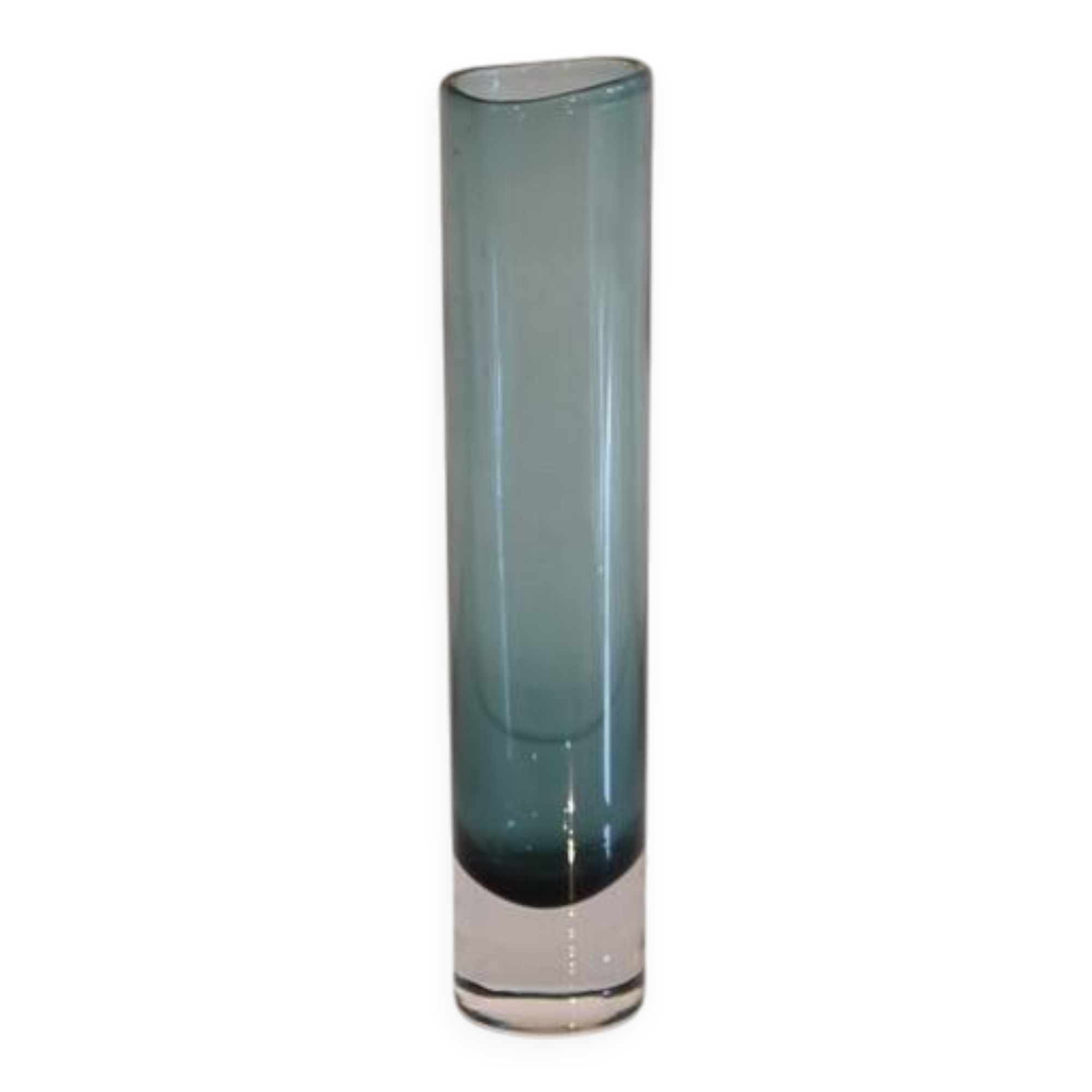 Scandinavian Sommerso glass vase, 1960s